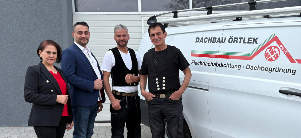 Dachbau-Örtlek, Terrassenbau, Terrassenabdichtung, Dachbegrünung
